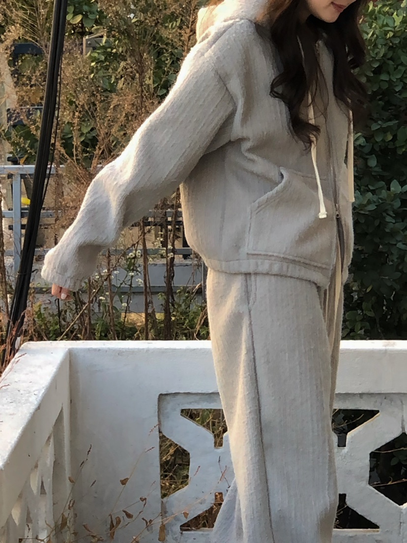 ONDO-P東大門㊣代購女士新款人氣時尚真品25秋冬夾克連帽拉鏈衫ONDO-P夾克