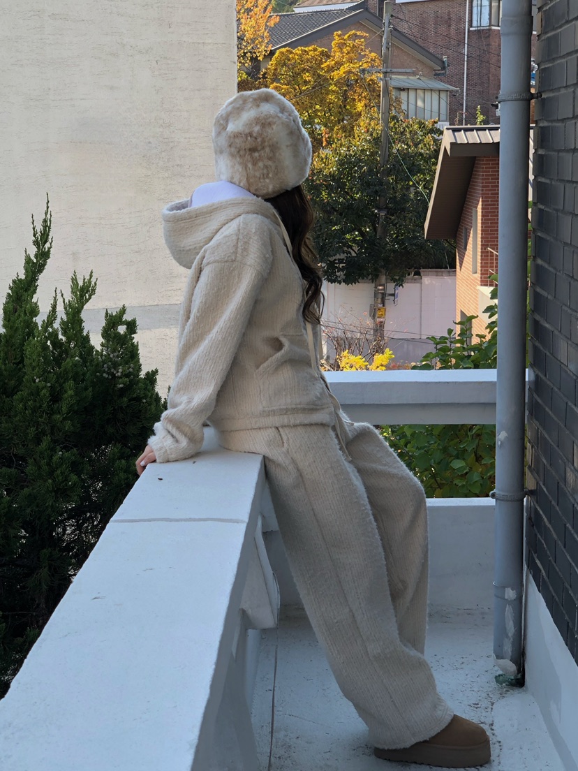 ONDO-P東大門㊣代購女士新款人氣時尚真品25秋冬夾克連帽拉鏈衫ONDO-P夾克