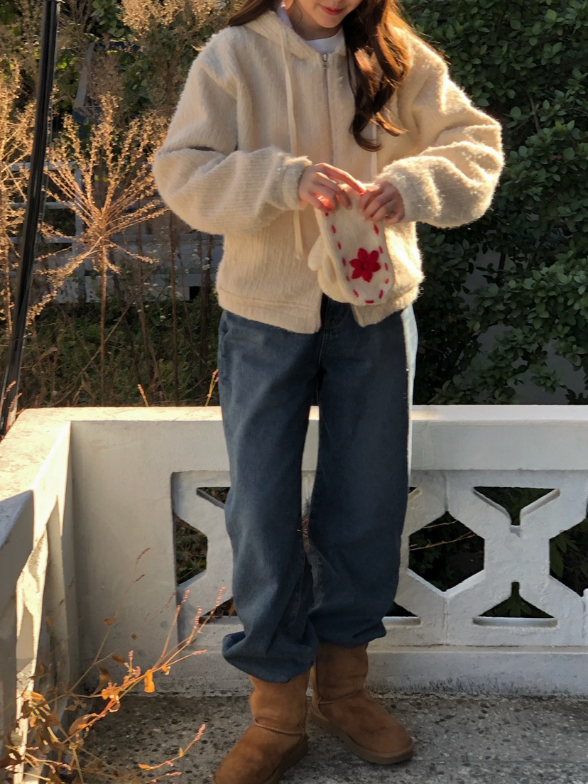 ONDO-P東大門㊣代購女士新款人氣時尚真品25秋冬夾克連帽拉鏈衫ONDO-P夾克