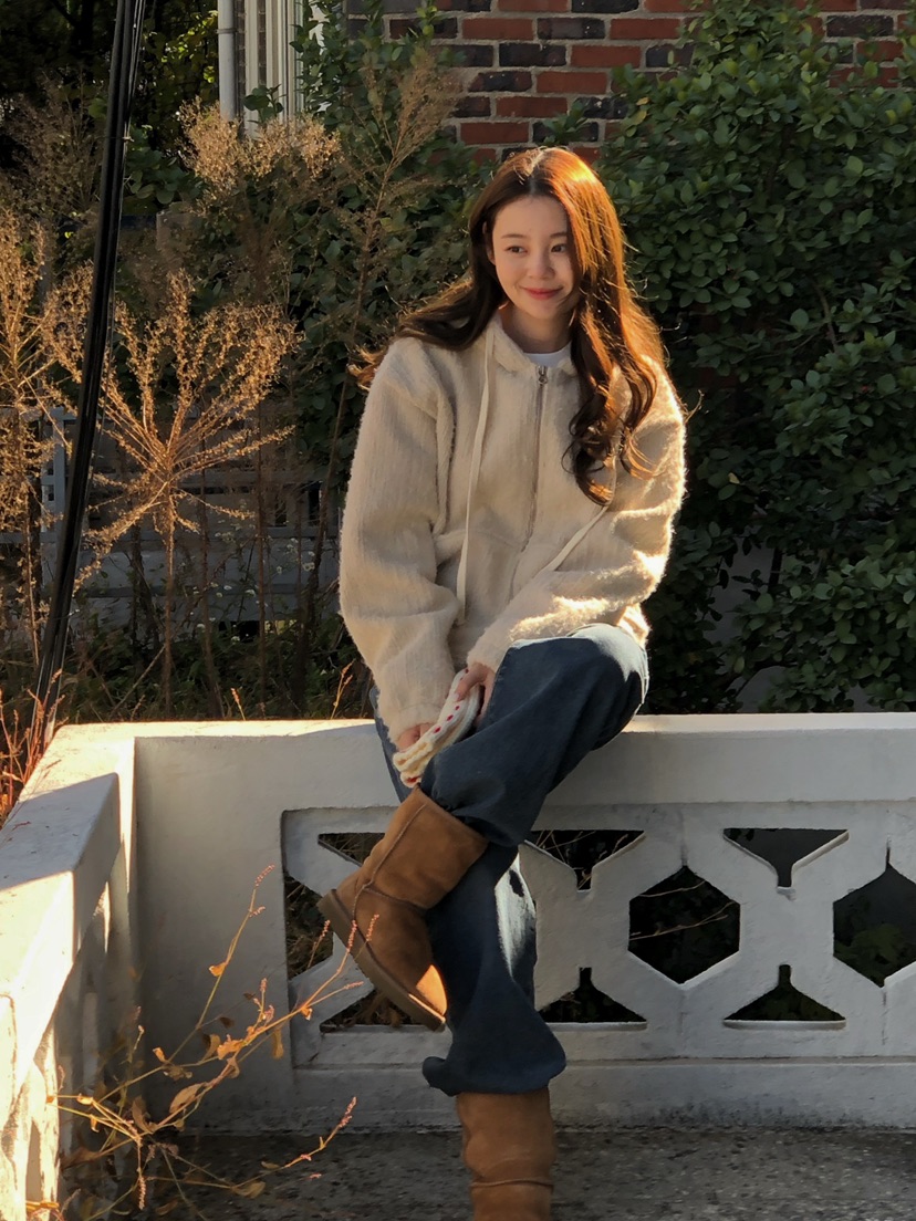 ONDO-P東大門㊣代購女士新款人氣時尚真品25秋冬夾克連帽拉鏈衫ONDO-P夾克