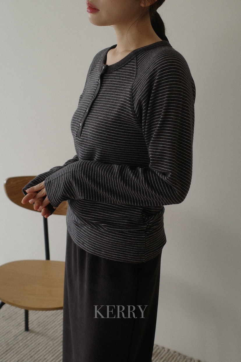 KERRY東大門㊣實拍女裝新款人氣推薦職業熱賣休閑時尚長袖T恤KERRY長袖T恤