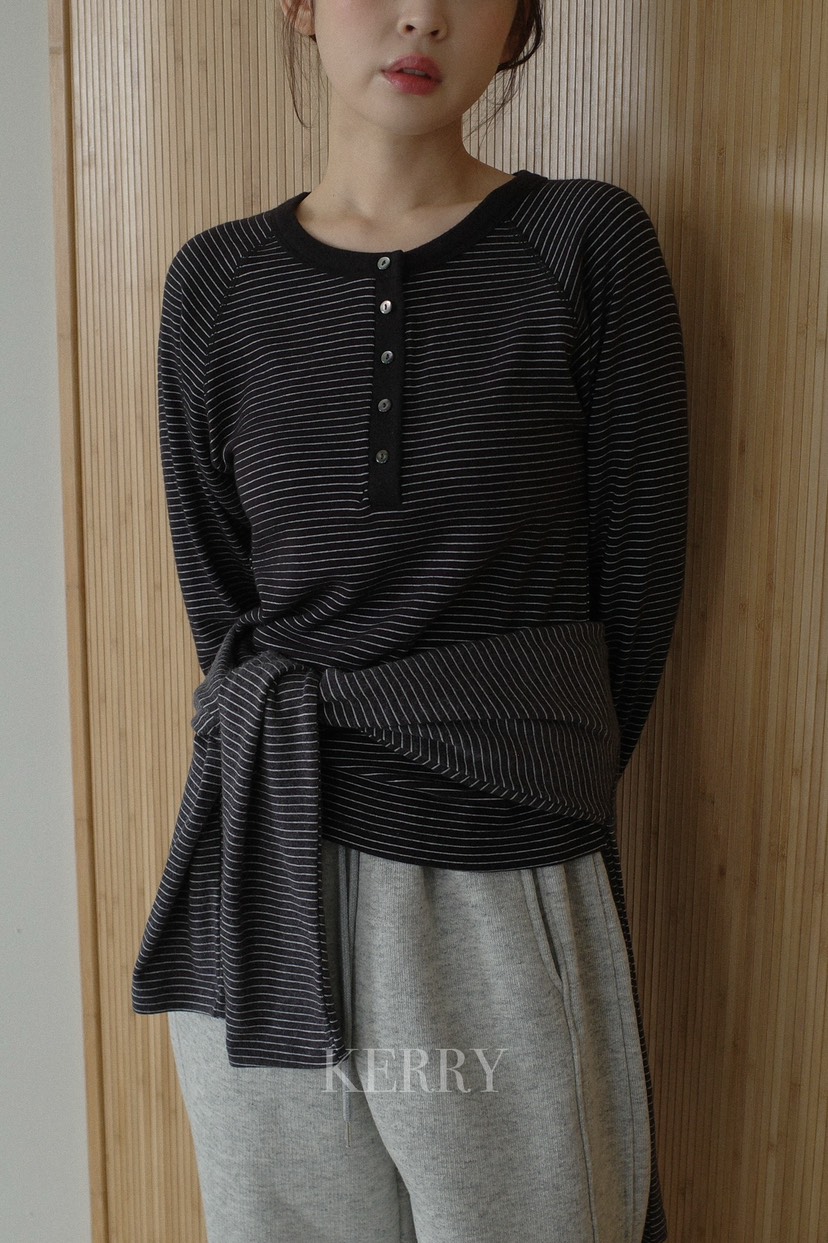 KERRY東大門㊣實拍女裝新款人氣推薦職業熱賣休閑時尚長袖T恤KERRY長袖T恤