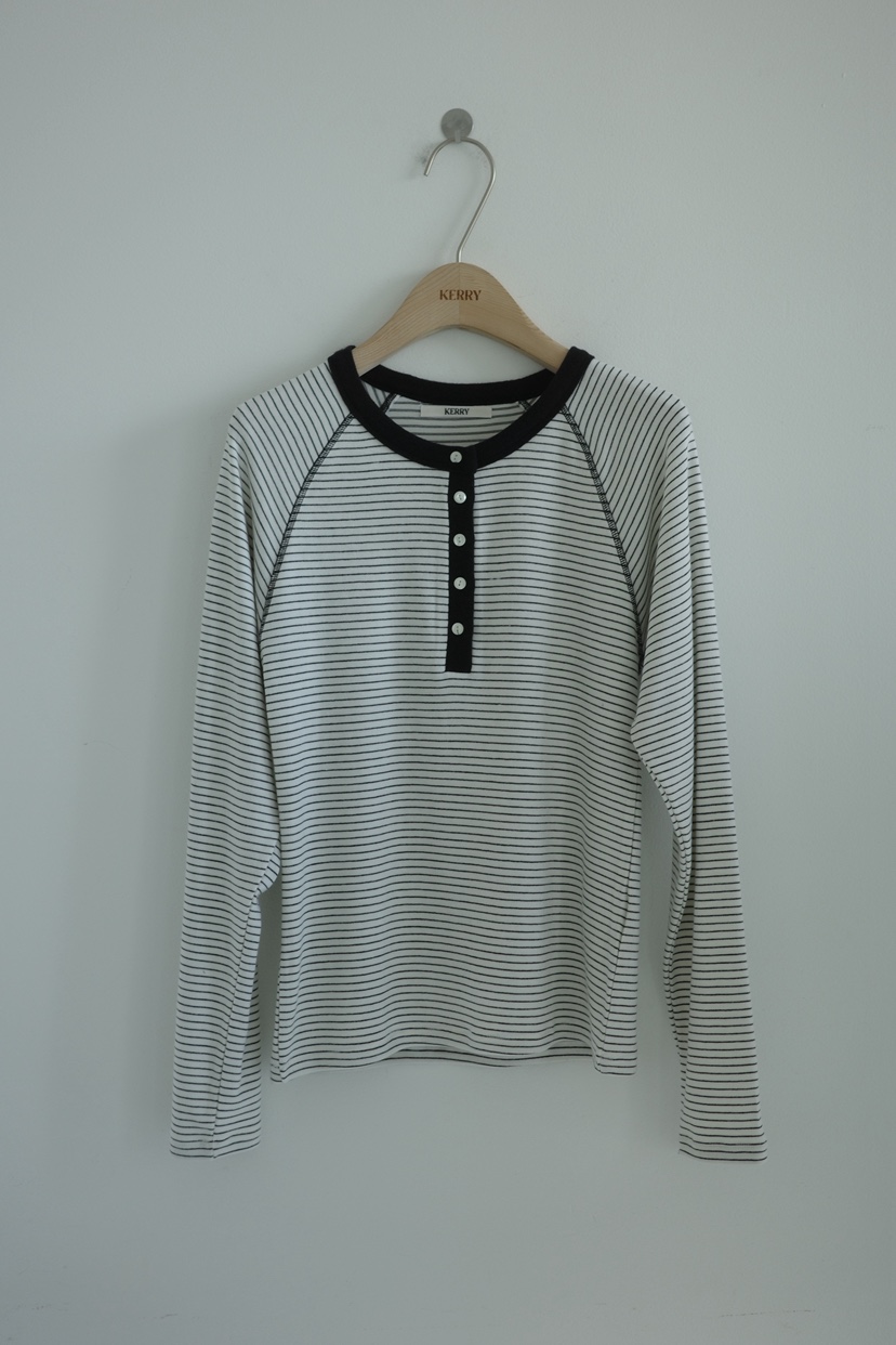 KERRY東大門㊣實拍女裝新款人氣推薦職業熱賣休閑時尚長袖T恤KERRY長袖T恤圖色2