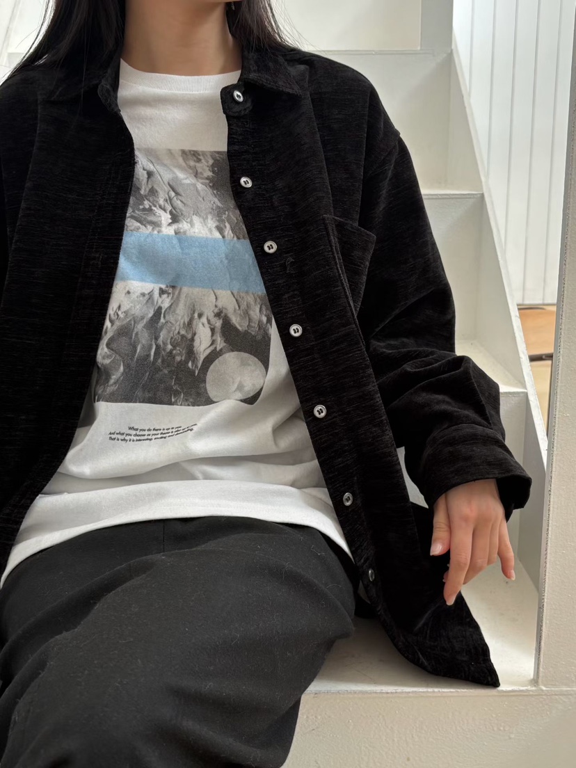 BINUS韓國直郵㊣女裝新品時尚熱賣人氣職業真品25秋冬襯衫蕾絲衫BINUS襯衫/蕾絲衫