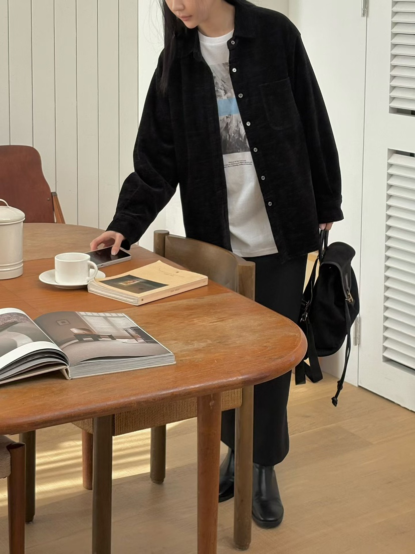 BINUS韓國直郵㊣女裝新品時尚熱賣人氣職業真品25秋冬襯衫蕾絲衫BINUS襯衫/蕾絲衫