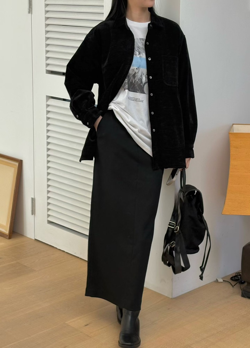 BINUS韓國直郵㊣女裝新品時尚熱賣人氣職業真品25秋冬襯衫蕾絲衫BINUS襯衫/蕾絲衫