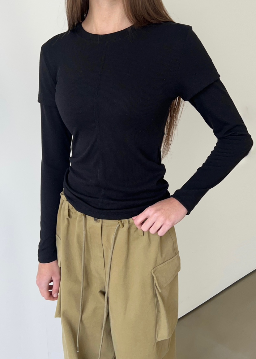 ANOTHER AVENUE韓國直郵㊣女裝新款推薦時尚熱賣休閑長袖T恤ANOTHER AVENUE長袖T恤