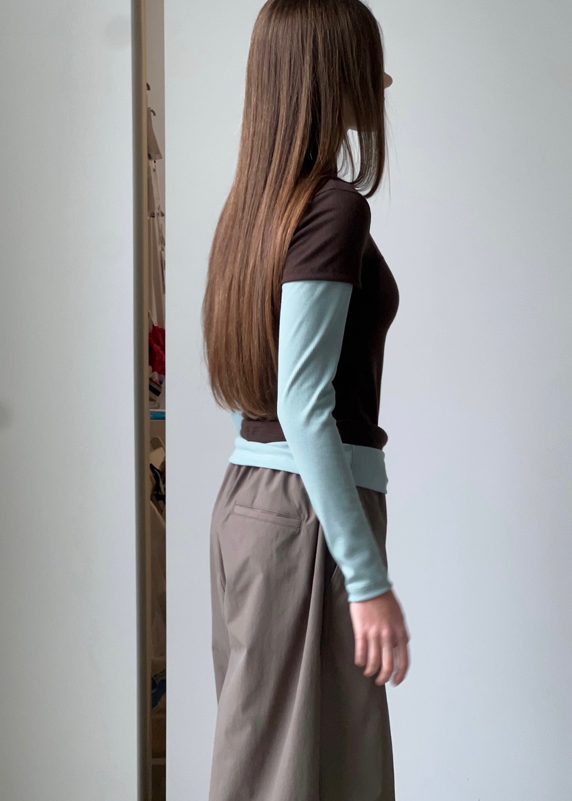 ANOTHER AVENUE韓國直郵㊣女裝新款推薦時尚熱賣休閑長袖T恤ANOTHER AVENUE長袖T恤