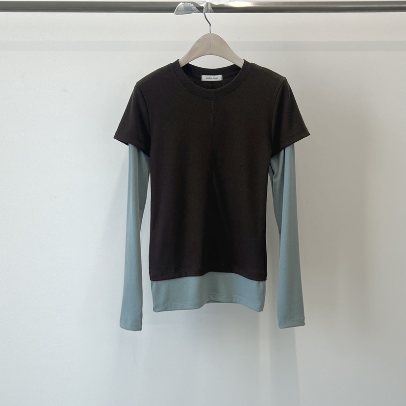 ANOTHER AVENUE韓國直郵㊣女裝新款推薦時尚熱賣休閑長袖T恤ANOTHER AVENUE長袖T恤圖色2