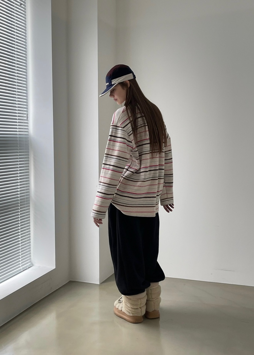 ANOTHER AVENUE韓國代購㊣女士新款休閑職業真品休閑褲羊毛皮ANOTHER AVENUE休閑褲