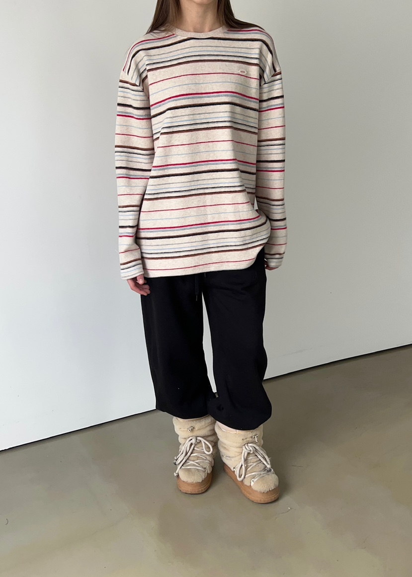 ANOTHER AVENUE韓國代購㊣女士新款休閑職業真品休閑褲羊毛皮ANOTHER AVENUE休閑褲