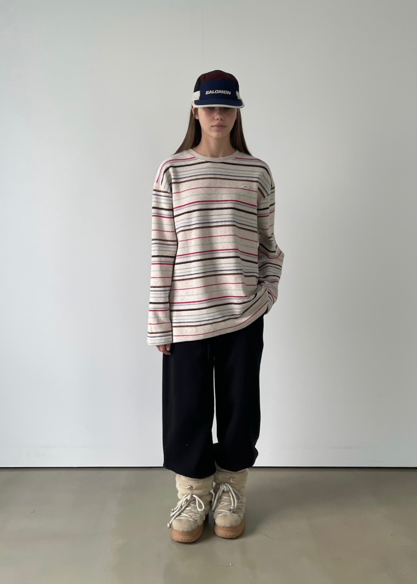 ANOTHER AVENUE韓國代購㊣女士新款休閑職業真品休閑褲羊毛皮ANOTHER AVENUE休閑褲