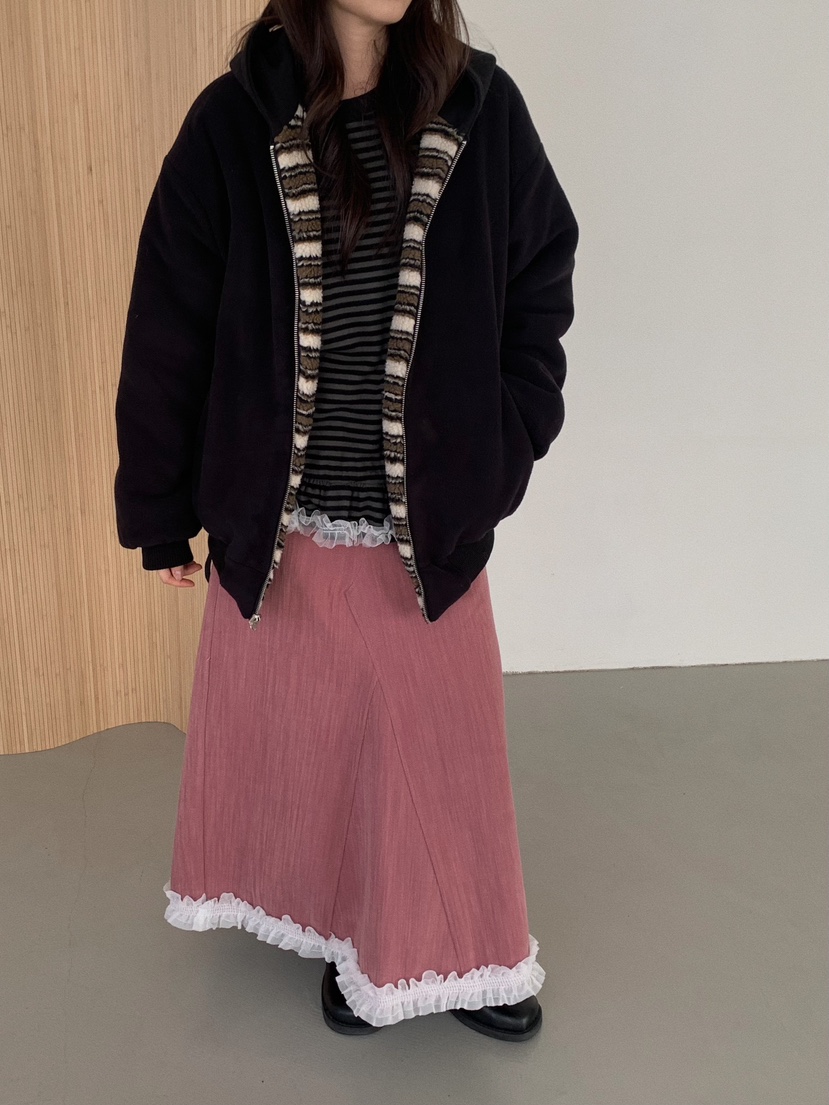 CAMEL-P東大門㊣代購女裝新款真品夾克兩面穿兜帽Came_l 家夾克