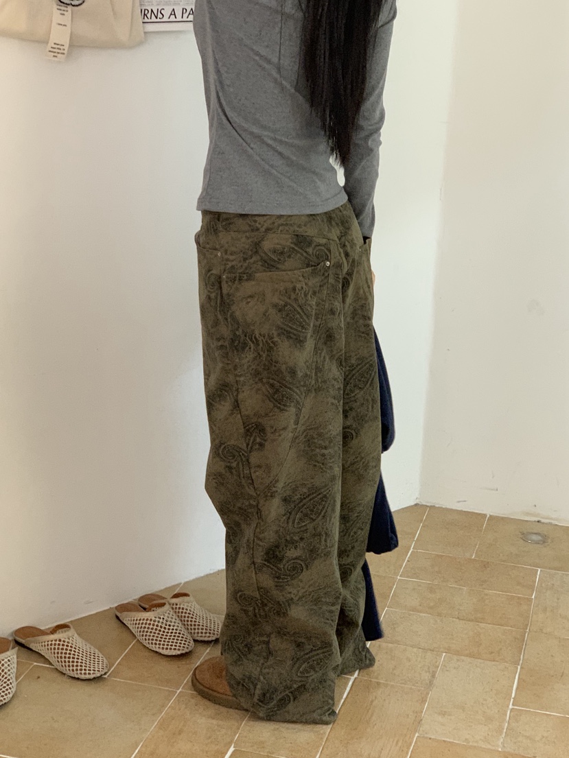 SUNDER MARKET東大門㊣代購女裝新款25秋冬休閑職業休閑褲SUNDER MARKET休閑褲