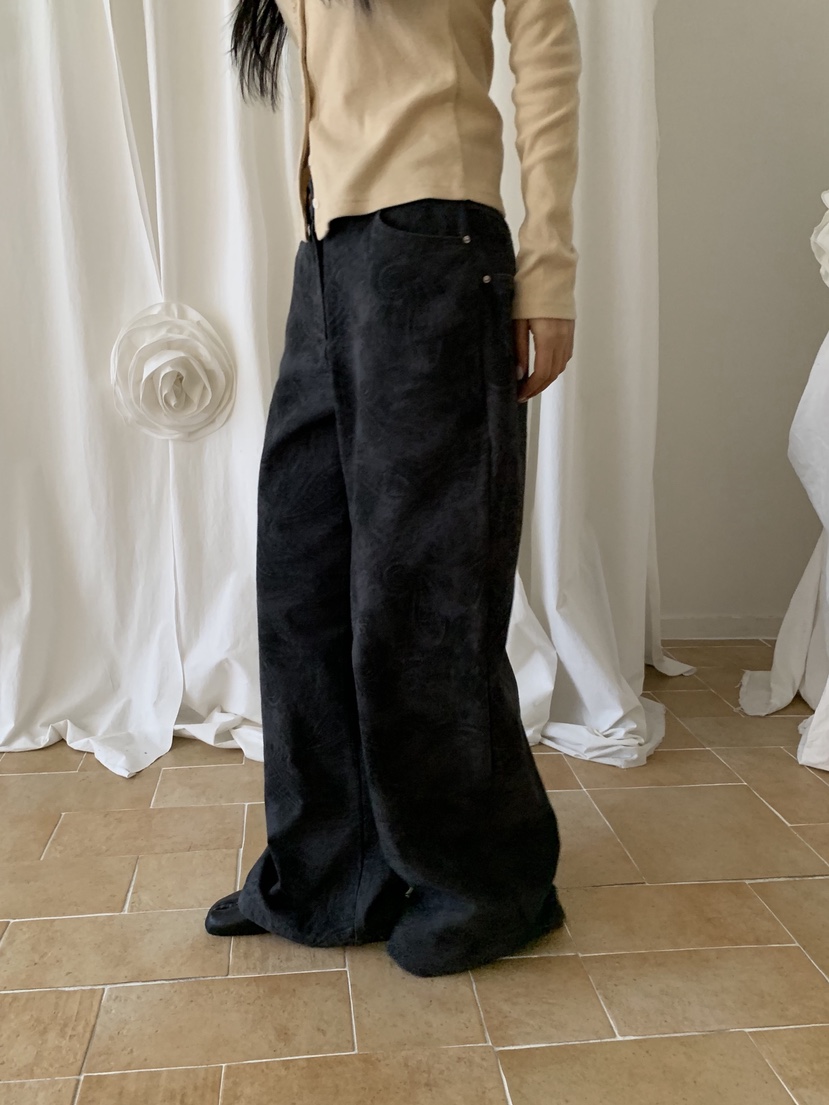 SUNDER MARKET東大門㊣代購女裝新款25秋冬休閑職業休閑褲SUNDER MARKET休閑褲