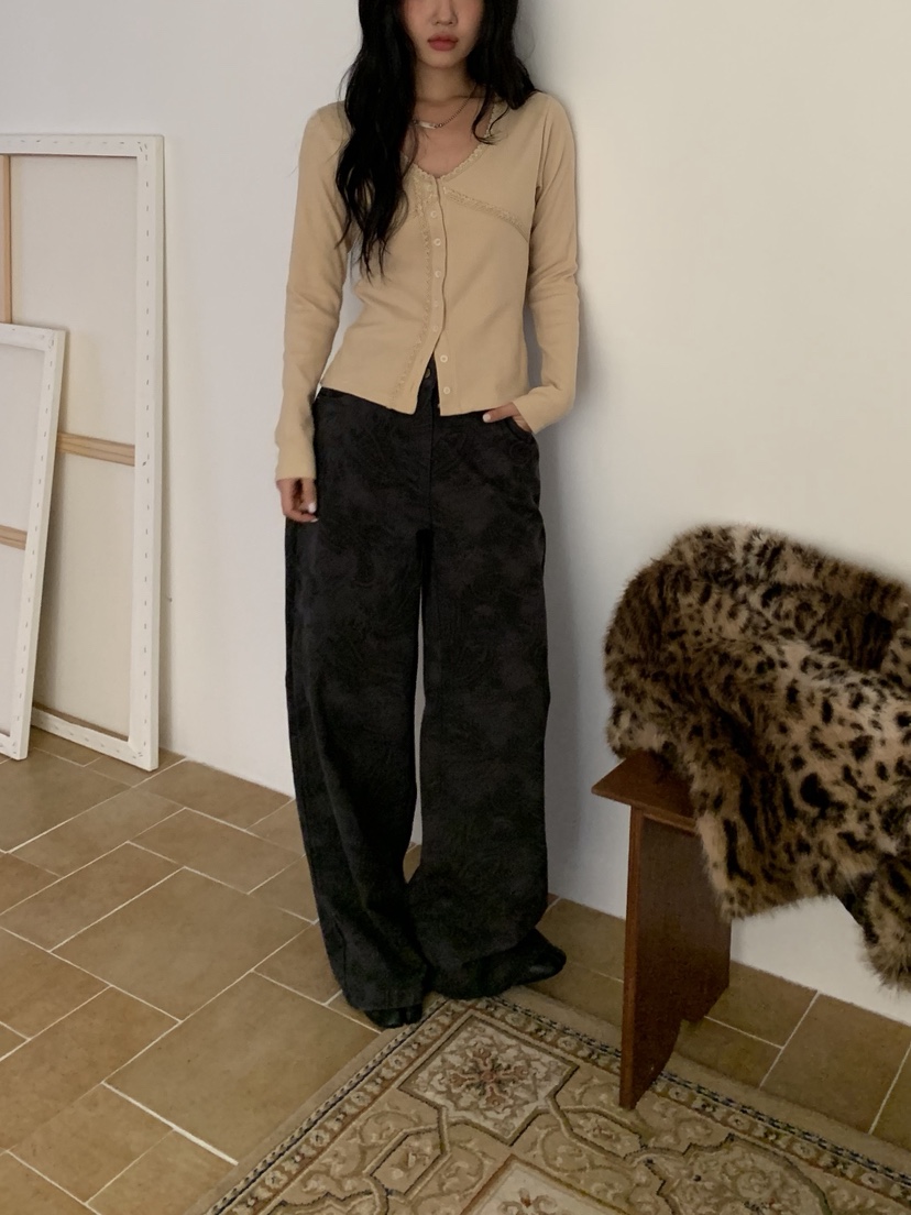 SUNDER MARKET東大門㊣代購女裝新款25秋冬休閑職業休閑褲SUNDER MARKET休閑褲