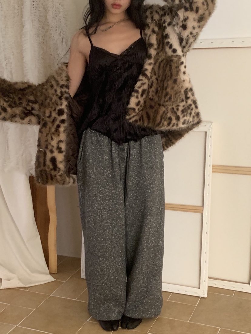 SUNDER MARKET韓國代購㊣女士新品休閑推薦吊帶背心天鵝絨SUNDER MARKET吊帶/背心