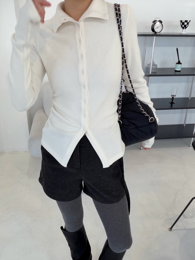 GLITTER東大門㊣實拍女裝新品推薦時尚25秋冬真品休閑長袖T恤GLITTER長袖T恤