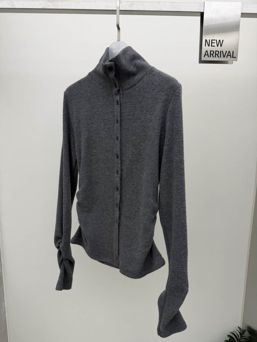 GLITTER東大門㊣實拍女裝新品推薦時尚25秋冬真品休閑長袖T恤GLITTER長袖T恤圖色1