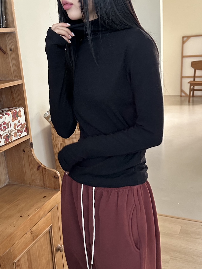 I MFACT東大門㊣直郵女士新款25秋冬休閑熱賣時尚人氣長袖T恤I MFACT長袖T恤