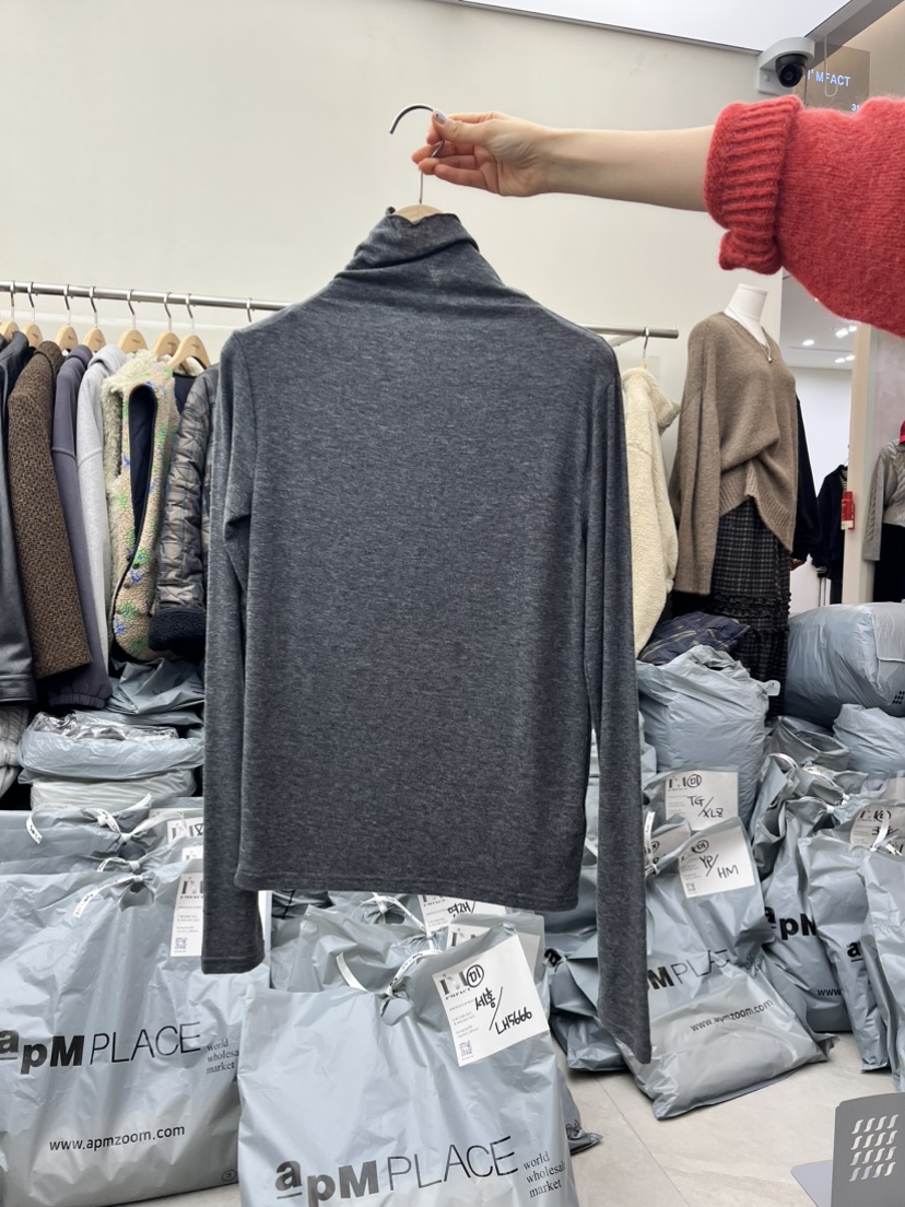 I MFACT東大門㊣直郵女士新款25秋冬休閑熱賣時尚人氣長袖T恤I MFACT長袖T恤圖色2