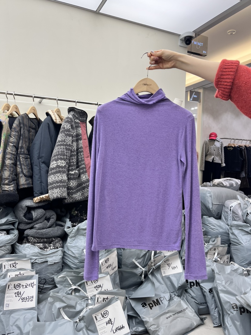 I MFACT東大門㊣直郵女士新款25秋冬休閑熱賣時尚人氣長袖T恤I MFACT長袖T恤圖色4