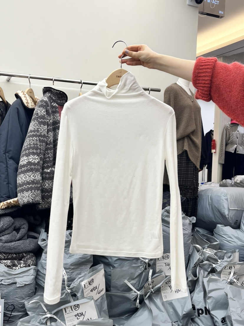 I MFACT東大門㊣直郵女士新款25秋冬休閑熱賣時尚人氣長袖T恤I MFACT長袖T恤圖色5