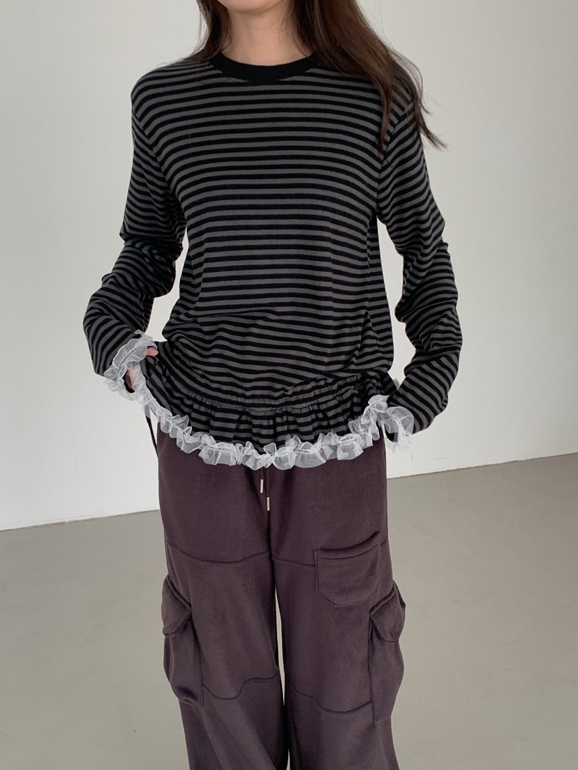 CAMEL-P韓國代購㊣女裝新品職業長袖T恤Came_l 家長袖T恤