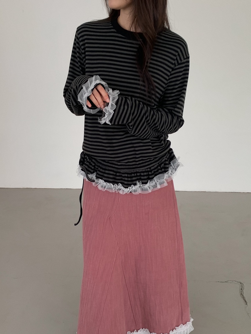 CAMEL-P韓國代購㊣女裝新品職業長袖T恤Came_l 家長袖T恤