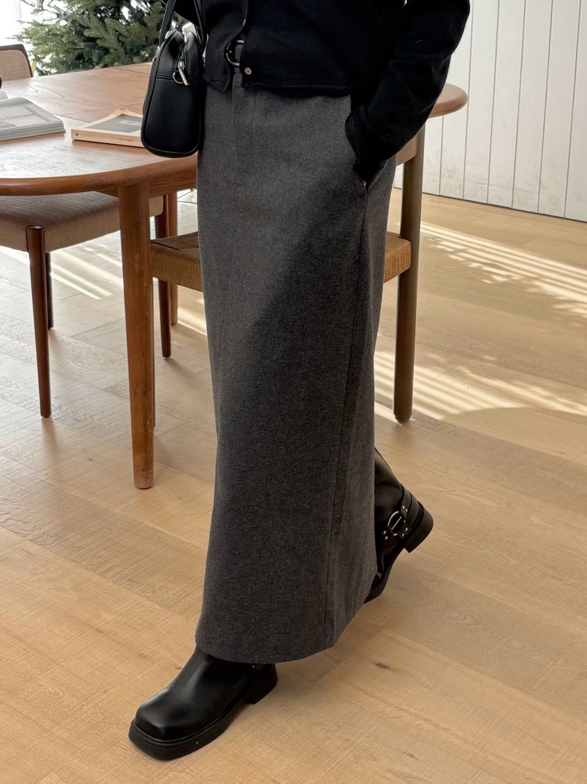 BINUS東大門㊣代購女裝新品真品人氣推薦休閑熱賣時尚職業長裙BINUS長裙