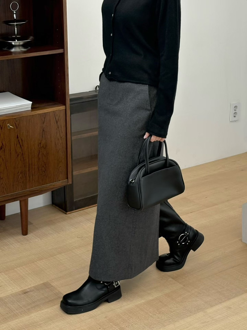 BINUS東大門㊣代購女裝新品真品人氣推薦休閑熱賣時尚職業長裙BINUS長裙