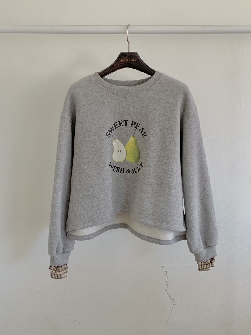 BEFORE SUNRISE東大門㊣代購女裝新款休閑人氣25秋冬時尚衛衣BEFORE SUNRISE衛衣圖色2