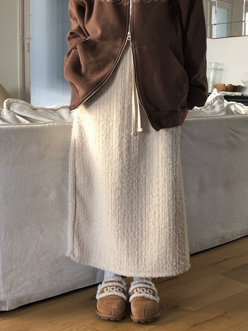 ONDO-P東大門㊣直郵女士新款真品熱賣休閑推薦人氣25秋冬長裙ONDO-P長裙圖色1