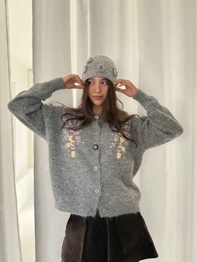 MOSMOS韓國代購㊣女士新品休閑時尚真品人氣職業25秋冬針織衫MOSMOS針織衫