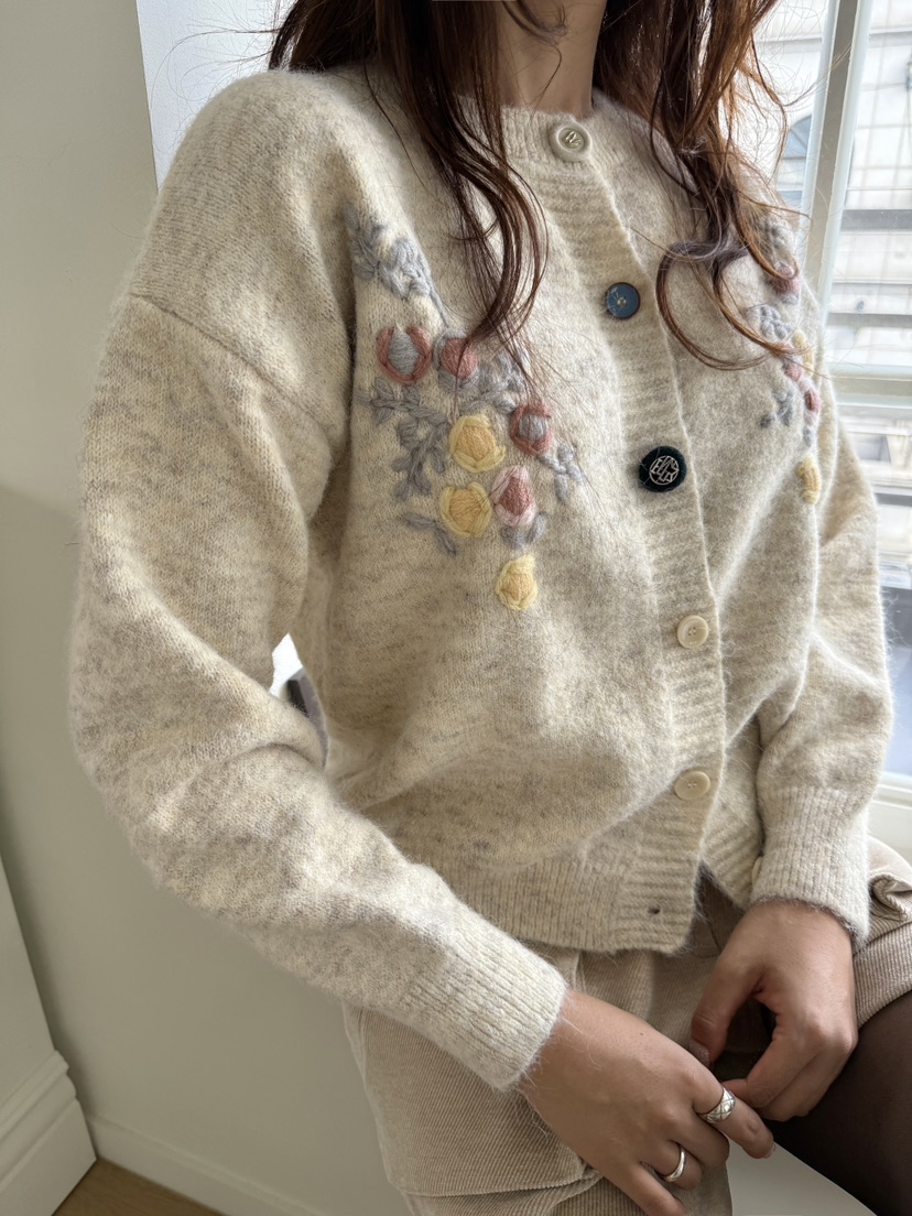 MOSMOS韓國代購㊣女士新品休閑時尚真品人氣職業25秋冬針織衫MOSMOS針織衫