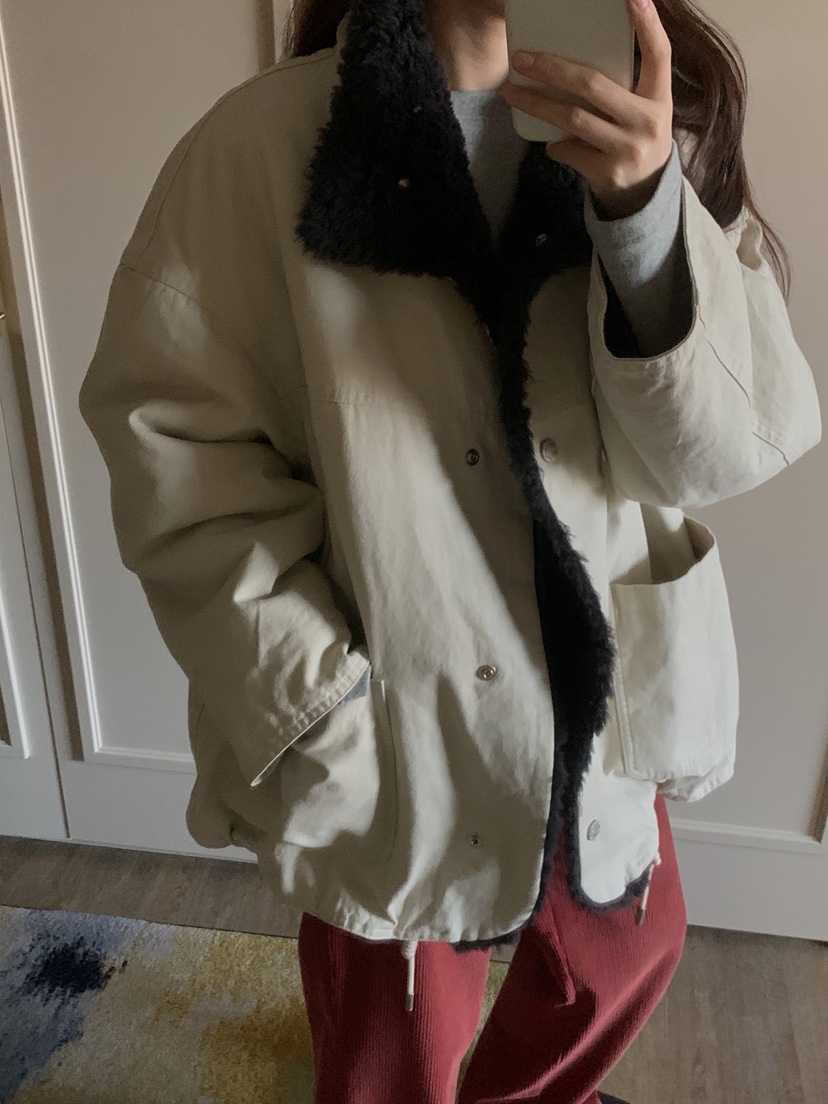 ATHEA東大門㊣代購女裝新品推薦熱賣25秋冬時尚真品夾克兩面穿ATHEA夾克