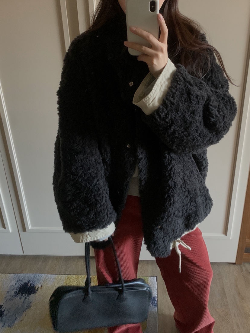 ATHEA東大門㊣代購女裝新品推薦熱賣25秋冬時尚真品夾克兩面穿ATHEA夾克