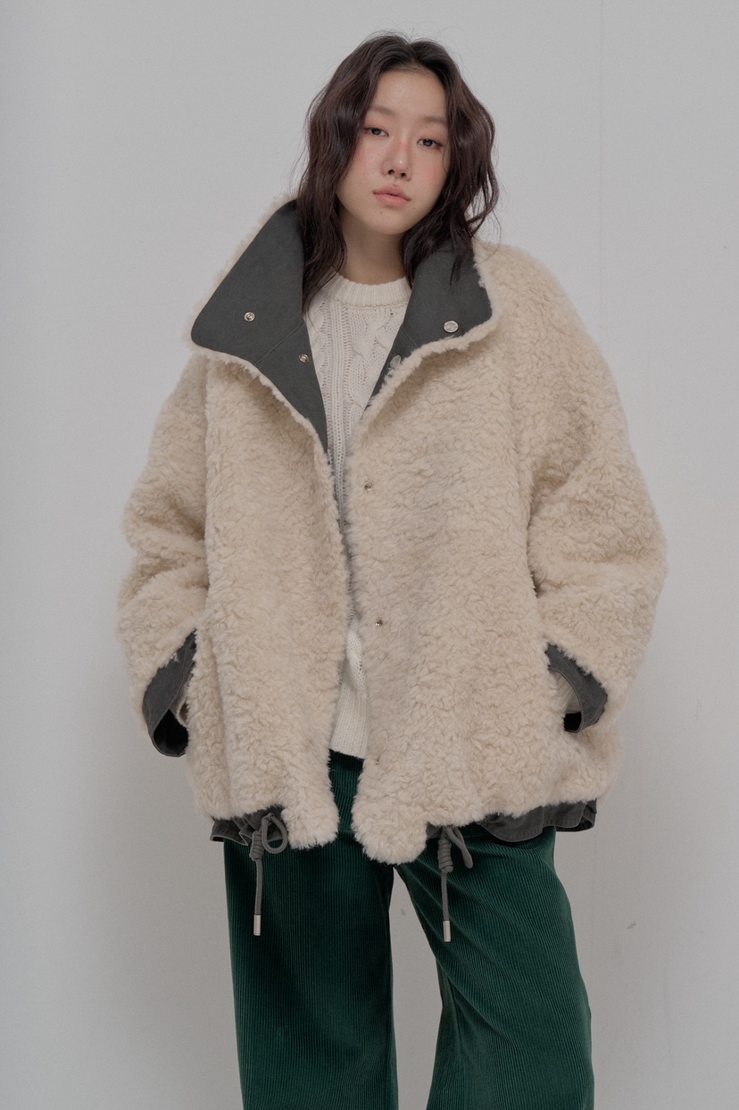 ATHEA東大門㊣代購女裝新品推薦熱賣25秋冬時尚真品夾克兩面穿ATHEA夾克