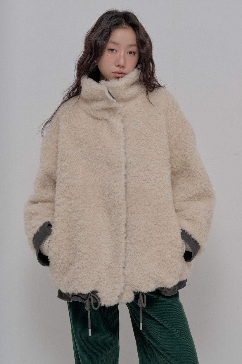 ATHEA東大門㊣代購女裝新品推薦熱賣25秋冬時尚真品夾克兩面穿ATHEA夾克