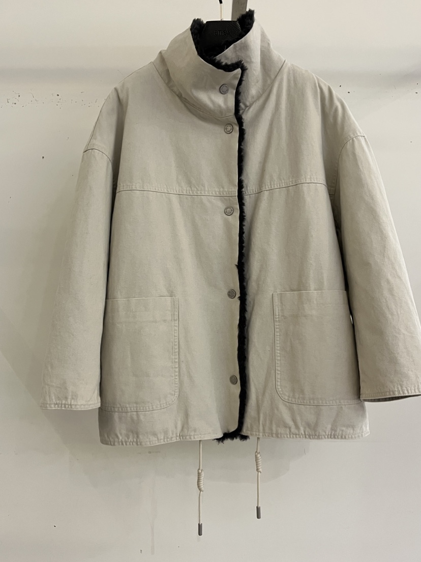 ATHEA東大門㊣代購女裝新品推薦熱賣25秋冬時尚真品夾克兩面穿ATHEA夾克圖色1