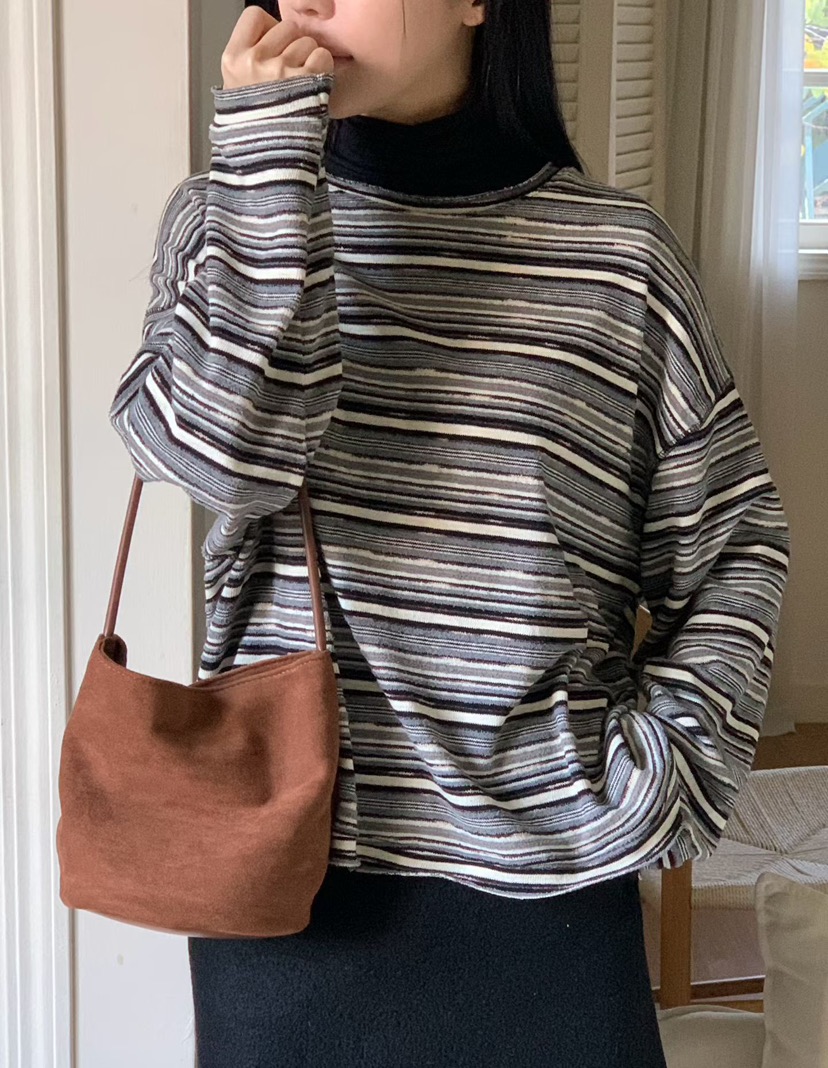 BINUS韓國直郵㊣女裝新品人氣真品推薦職業時尚熱賣25秋冬T恤BINUST恤