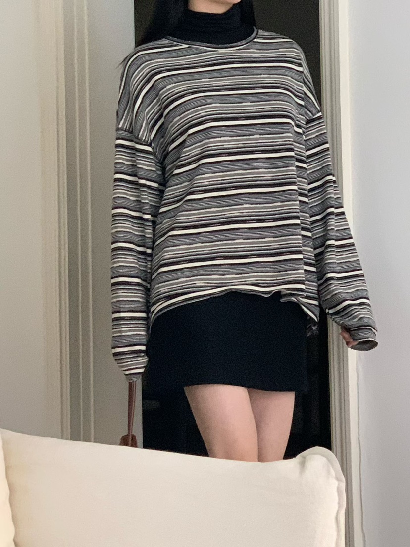 BINUS韓國直郵㊣女裝新品人氣真品推薦職業時尚熱賣25秋冬T恤BINUST恤