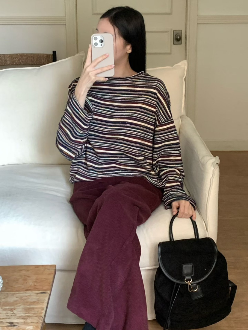 BINUS韓國直郵㊣女裝新品人氣真品推薦職業時尚熱賣25秋冬T恤BINUST恤