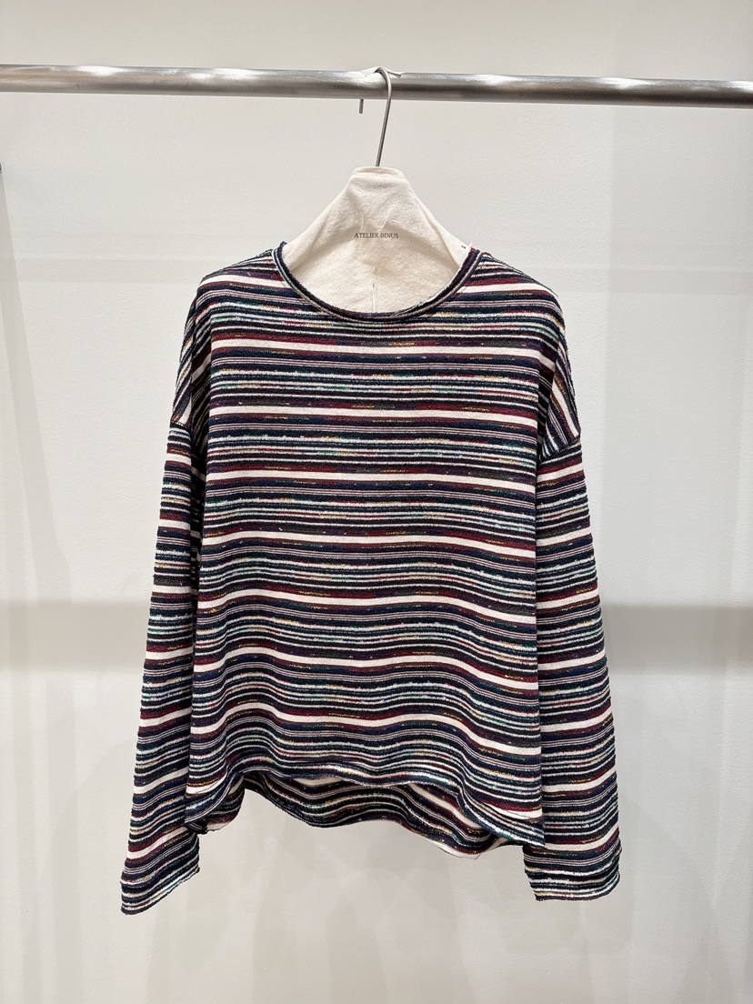 BINUS韓國直郵㊣女裝新品人氣真品推薦職業時尚熱賣25秋冬T恤BINUST恤圖色2