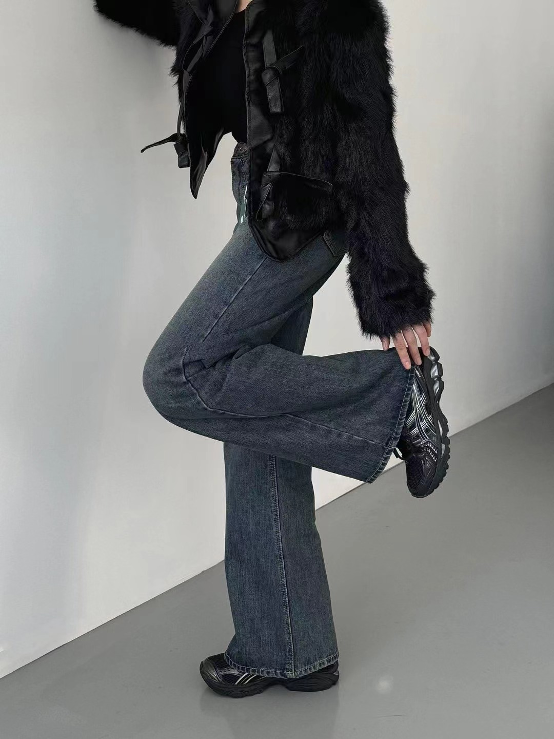 MORPHIN-모르핀-T東大門㊣代購女士新款人氣休閑熱賣牛仔褲MORPHIN-T牛仔褲