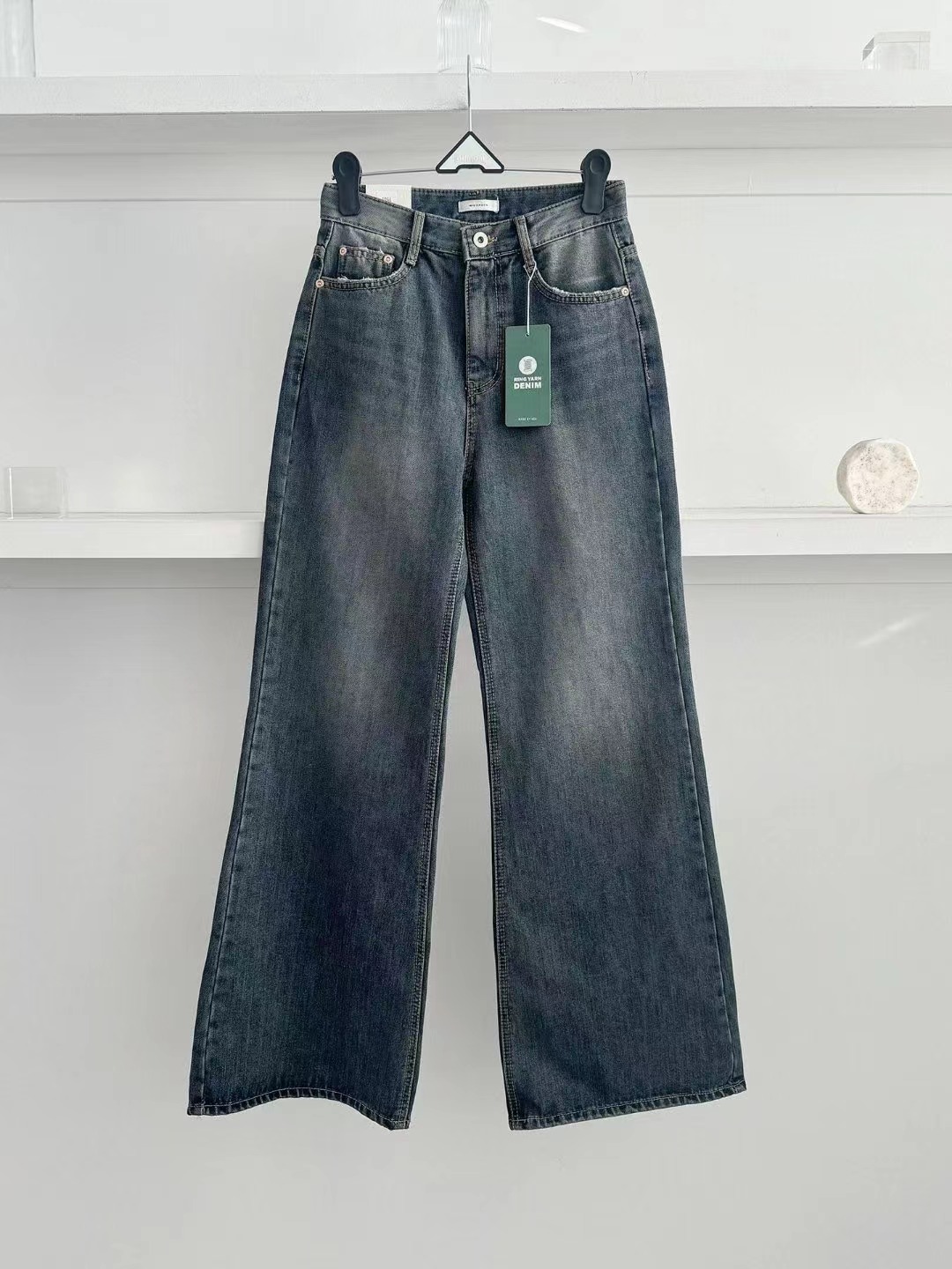 MORPHIN-모르핀-T東大門㊣代購女士新款人氣休閑熱賣牛仔褲MORPHIN-T牛仔褲圖色1