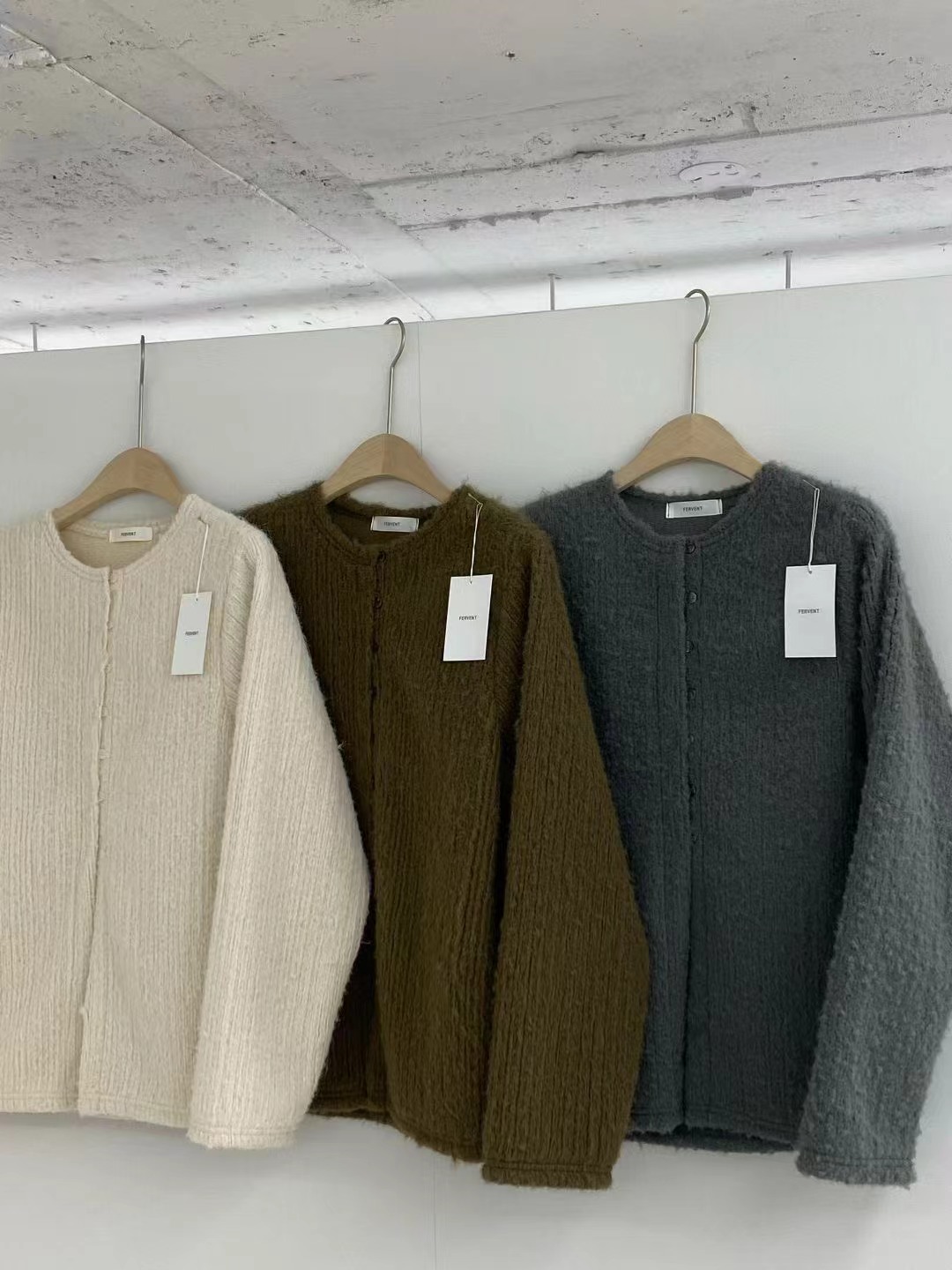 FERVENT東大門㊣代購女士新款休閑真品時尚推薦熱賣25秋冬針織衫FERVENT-2件起針織衫