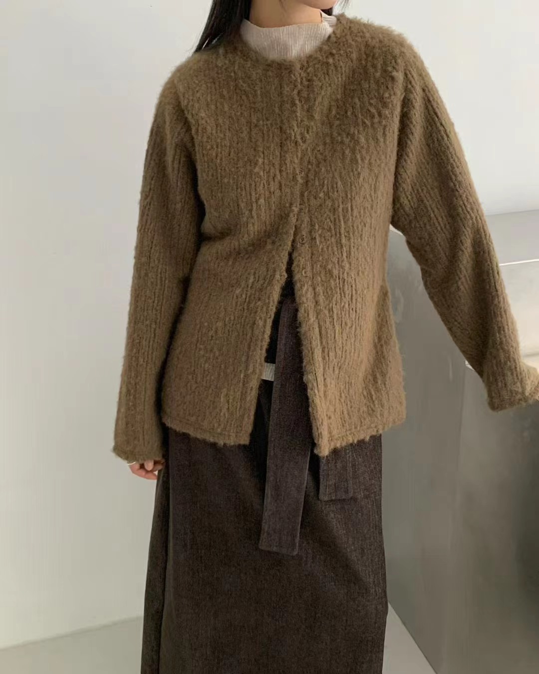 FERVENT東大門㊣代購女士新款休閑真品時尚推薦熱賣25秋冬針織衫FERVENT-2件起針織衫