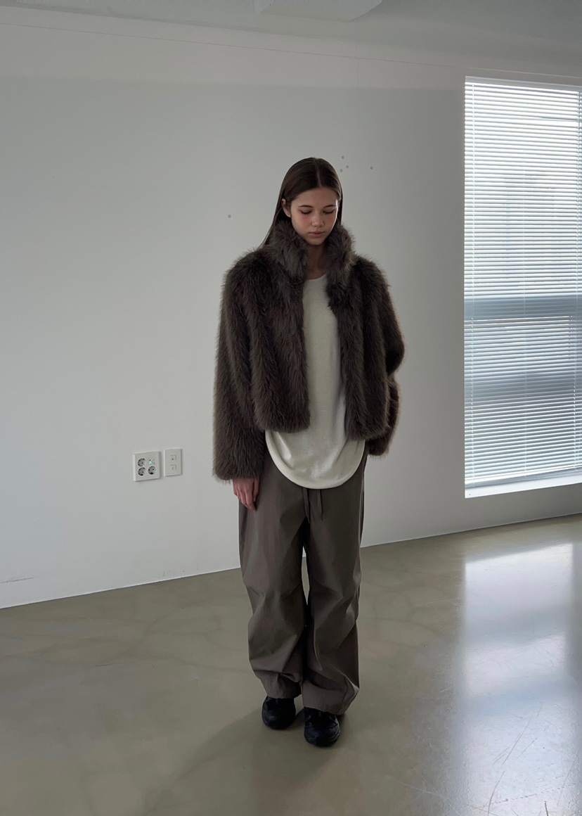 ANOTHER AVENUE韓國代購㊣女裝新款熱賣長袖T恤安哥拉羊毛ANOTHER AVENUE長袖T恤