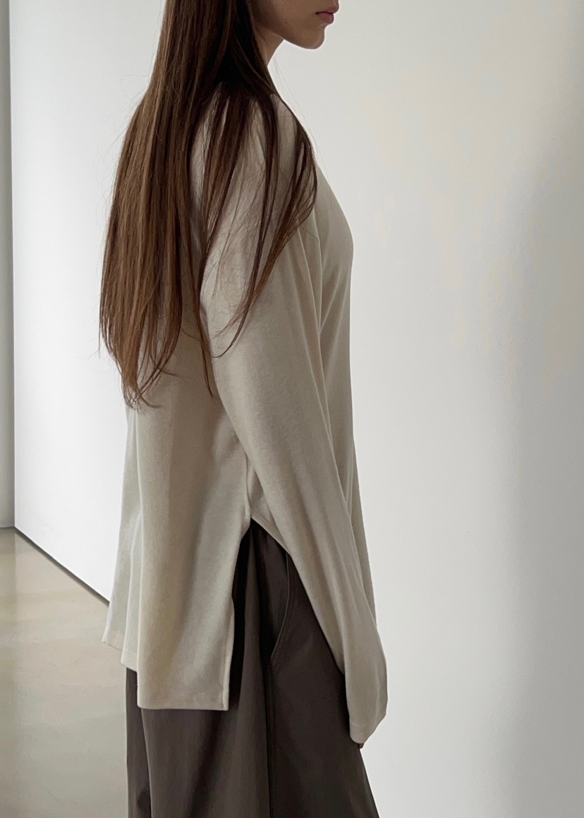 ANOTHER AVENUE韓國代購㊣女裝新款熱賣長袖T恤安哥拉羊毛ANOTHER AVENUE長袖T恤